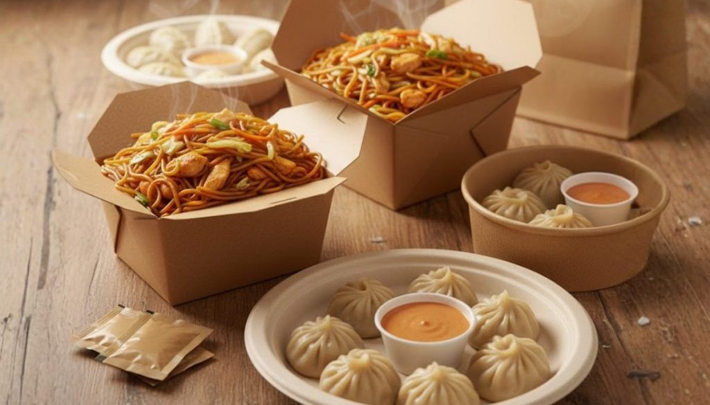 Nepalese Momo and Chowmein