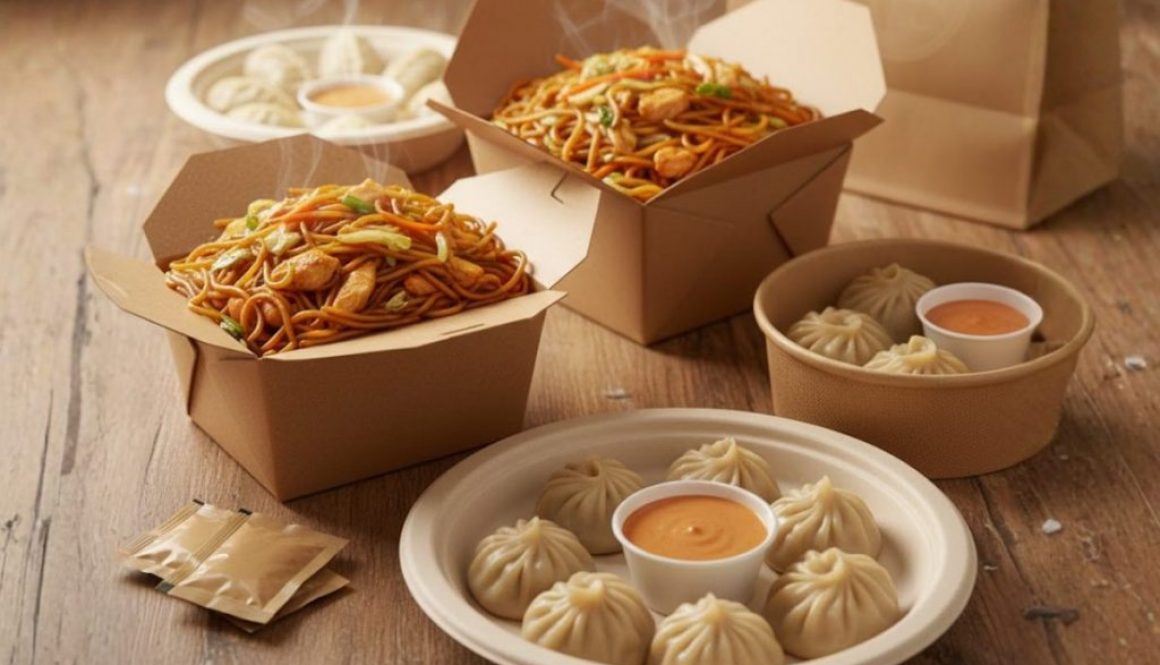 Nepalese Momo and Chowmein