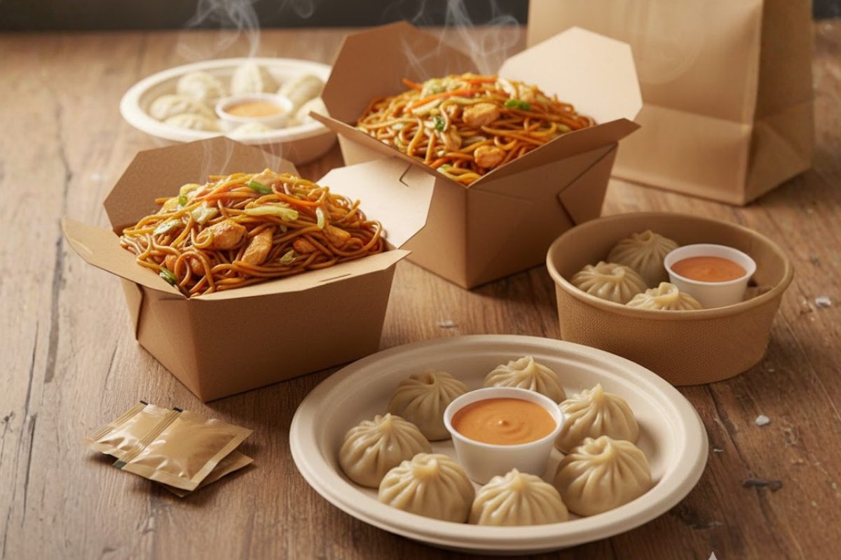 Nepalese Momo and Chowmein