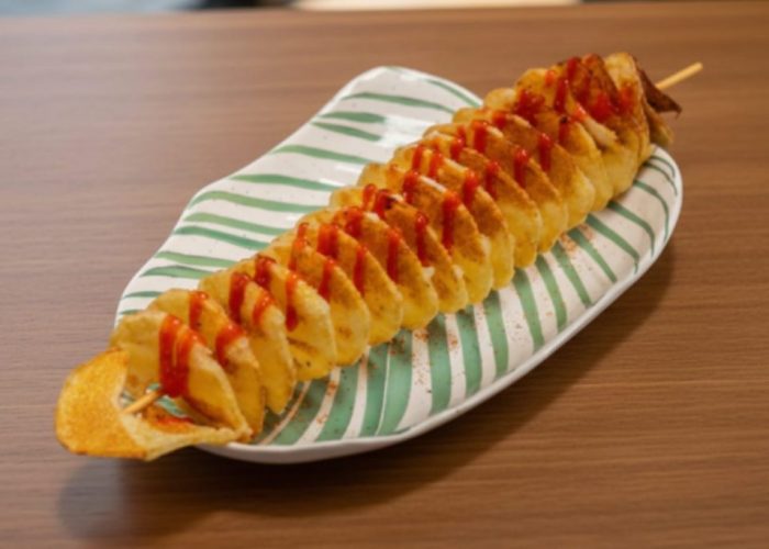 Crunchy, Hot, and Delicious Potato Spiral