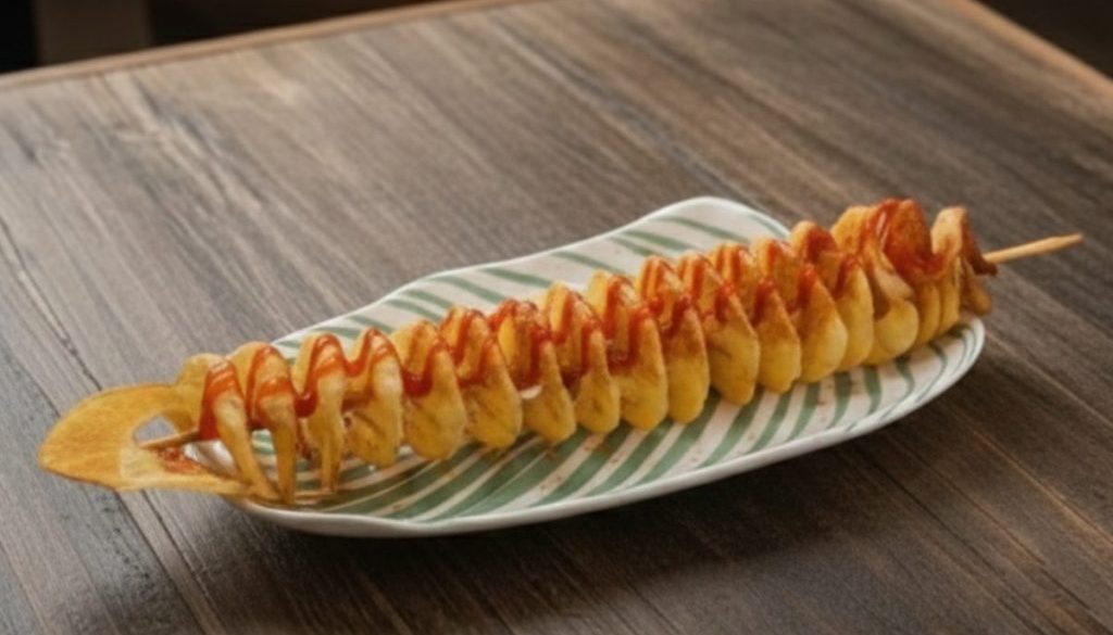 Crispy Potato Spiral