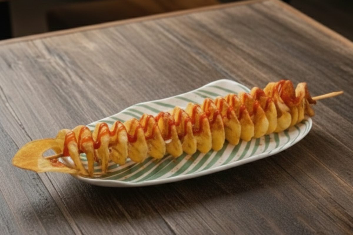 Crispy Potato Spiral: The Ultimate Street Food Snack Crispy Potato Spiral