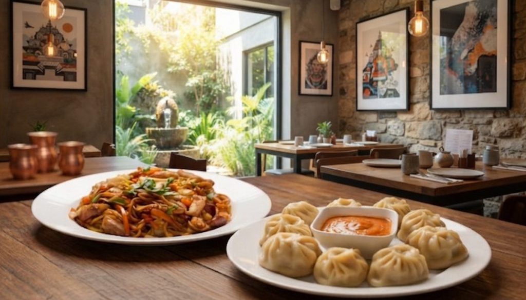 Freshly Made Momo and More at Rincs Roadside