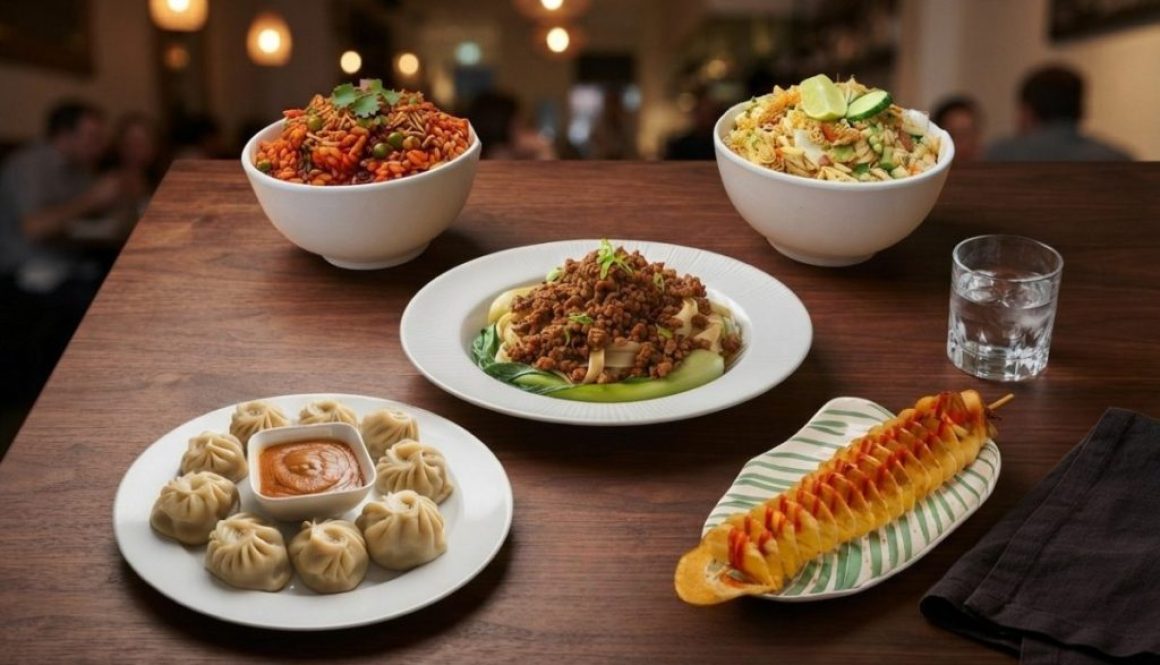Nepalese street food Nepalese street food