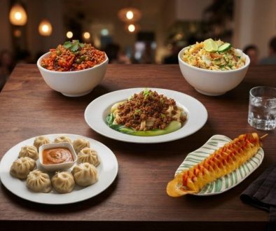 Nepalese street food Nepalese street food