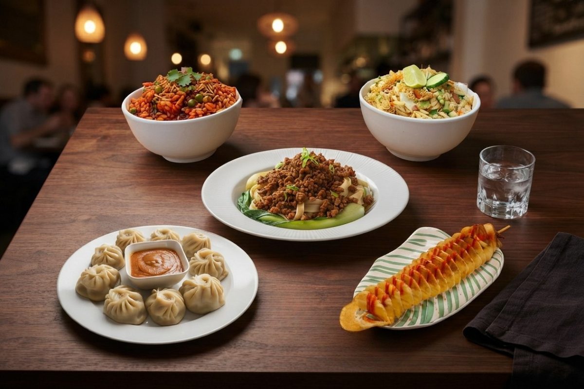 Nepalese street food Nepalese street food